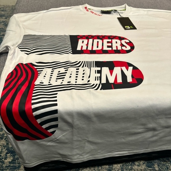 OVERSIZED FILA VR46 RIDERS ACADEMY T-SHIRT, XL - Picture 2 of 11